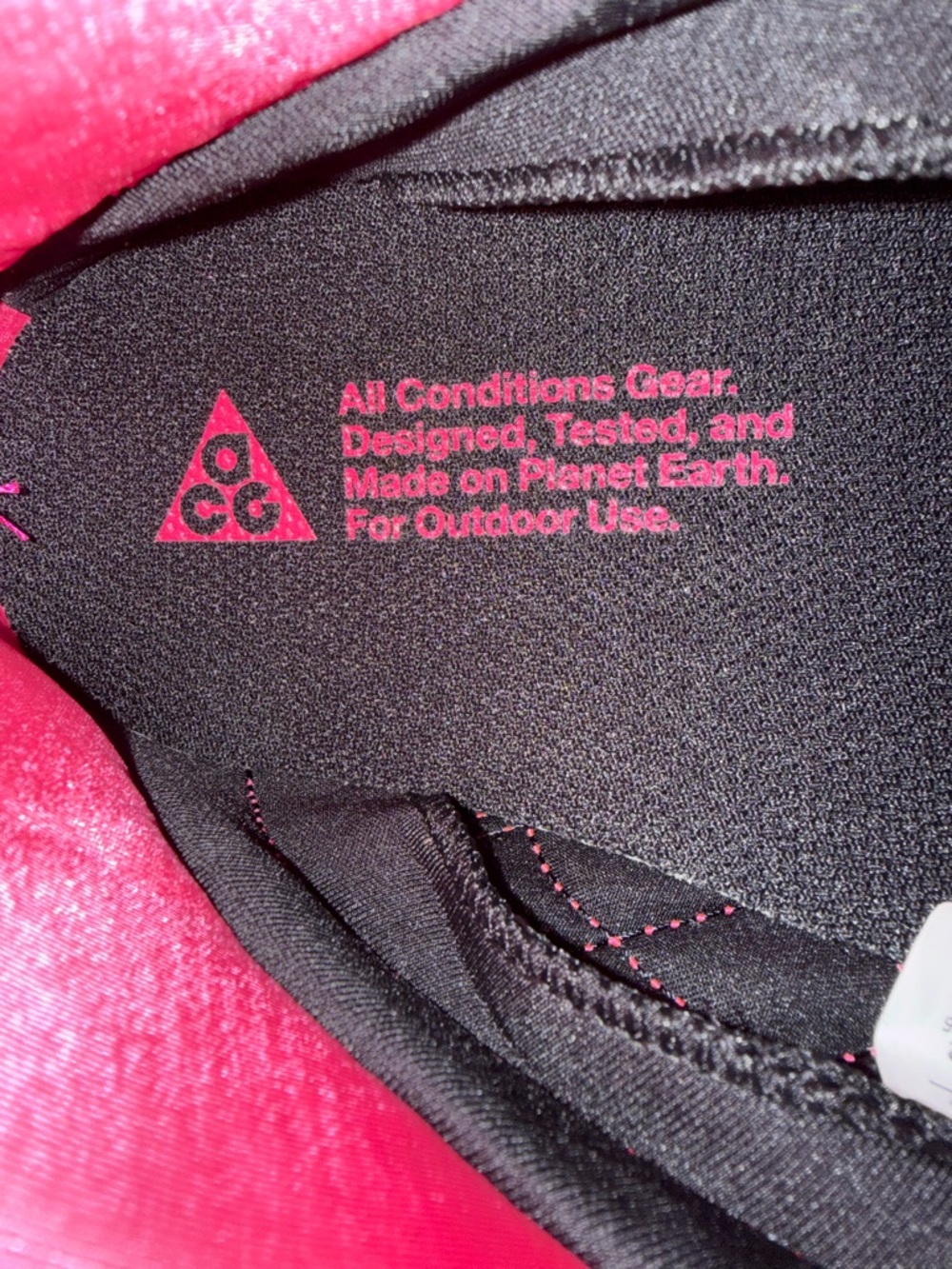 NIB Nike ACG Air Moc 3.5 Hot Pink Sneakers DQ4739-600 Men’s Size 11 Women 12.5 - Picture 5 of 6